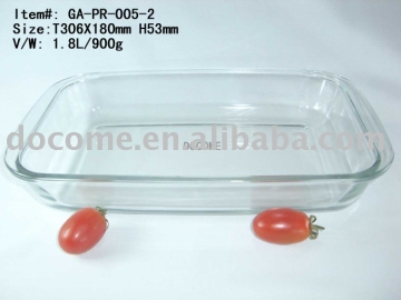 Pyrex dish
