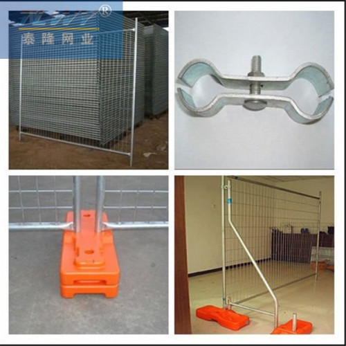 Plastic temporary fence roll