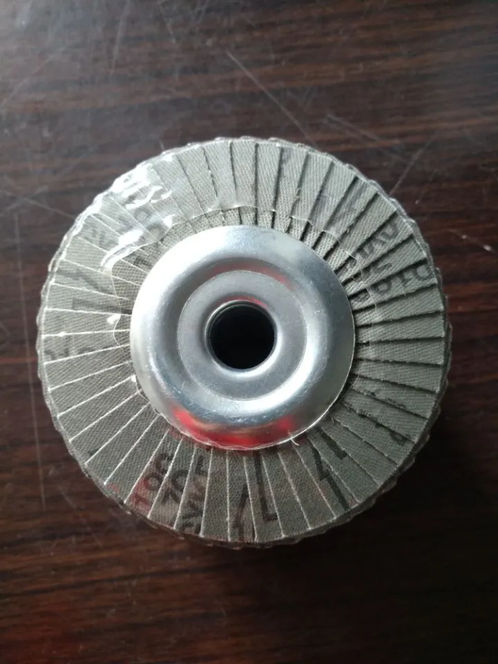 Flexible Flap Disc with Metal Base