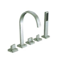 Freestanding Brass Bathtub Faucet Sets Split Type