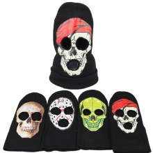 Halloween Horror Skull Head Cover Ghost Face Spooky Knitted Hats