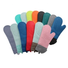 Hot Selling Dotted Style Heat Resistant Oven Mitts