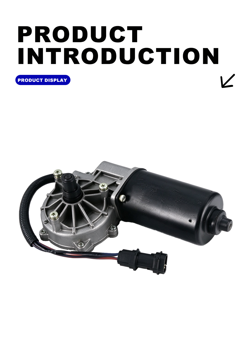Motor do limpador de pára-brisa para MAN Truck X Windshield Wiper Motor for MAN Truck X
