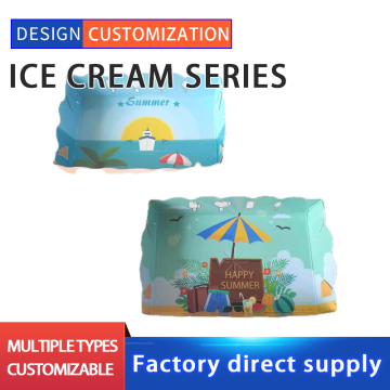 Melt resistant ice cream paper holder