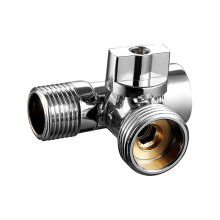 Wholesale High Quality Bathroom Brass Angle Valve with Rosette