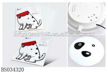 dog wallpaper wall lamp