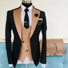 Most Popular 3 pieces men's wedding suit Low Price business suit slim fit men's suit
