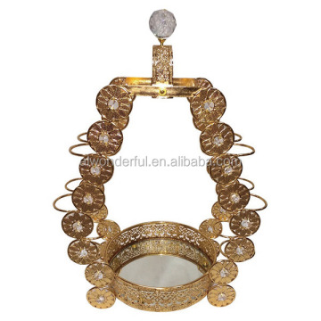 2024 Gold Plated Cup Holder and Tea Sets