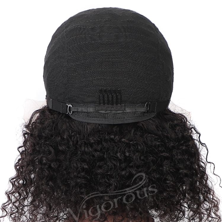 Vigorous vendors colored wet curls water wave 150% density brazilian styles 100% human hair glueless hd lace front wigs