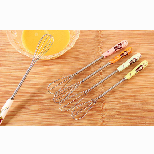 Long handle wire stainless steel egg whisks