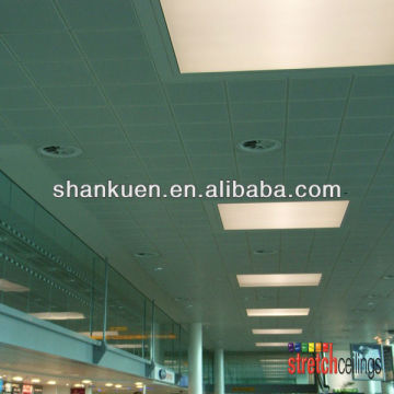 Metal frame suspended ceiling pvc film