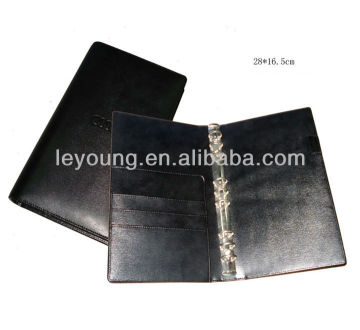 Leather A5 Ring binder notepad cover