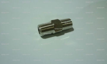 Hydraulic stainless fitting npt thread nipples