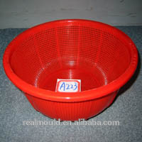 2017 China Best Product Fashion Wash Basket-Vegetable Fruit Plastic Basket Moulds