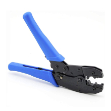 Fixed Jaw Coaxial Cable Terminal Crimper: A Ratcheting Wire Crimping Tool for RF Connectors