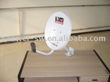 offset 45cm satellite antenna