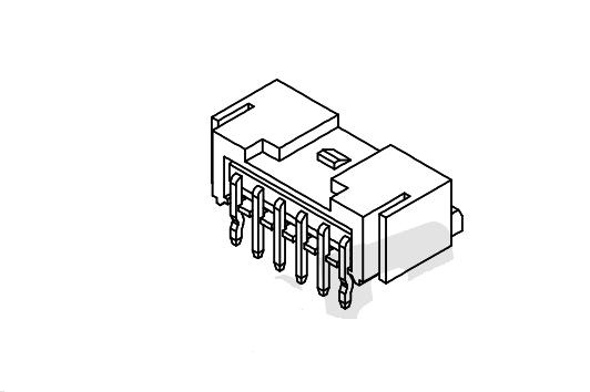 2.00 mm Pitch 90 ° Wafer AW2012R-XP