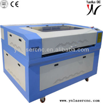 YN1390 laser cutter with scanner for label/fabric/cloth/leather