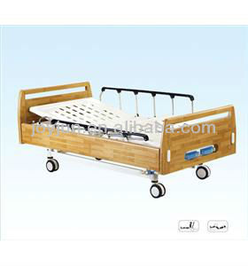 Wooden clinic electric medical bed