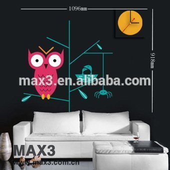 Unique wall sticker clocks for sale home decor