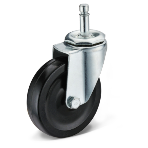 Schwarzer Gummi Hot Sales Trolley Casters Casters