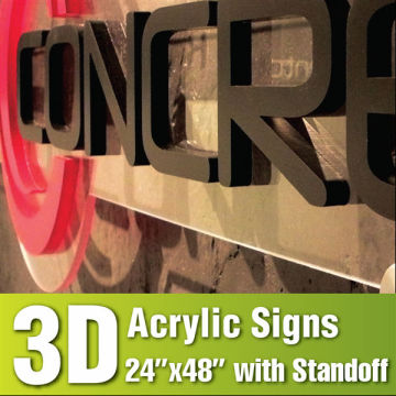 acrylic logo sign,acrylic sign board