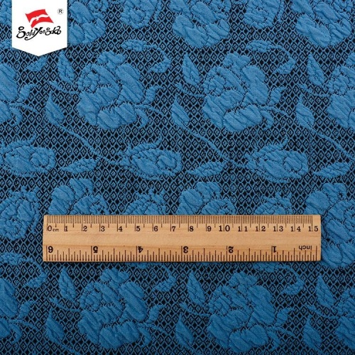 Customized Polyester Stretch Knitted Jacquard Jacket Fabrics