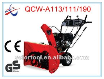 snowblower with wheel