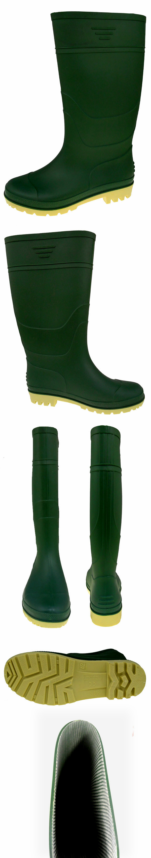 Cheap PVC Matt Surface Working Rain Boots