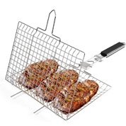 environmentally friendly healthy reusable stainless steel BBQ wire mesh barbecue grill for cooking