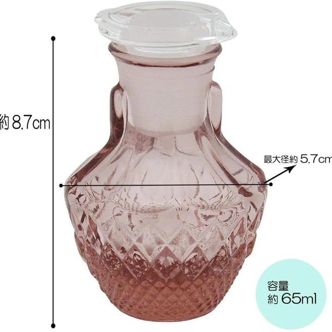 Household Kitchen Special Vinegar and Soy Sauce Crystal Glass Bottle 100ml 250ml 500ml 1000ml