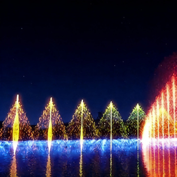 Programmed fountain animation effects