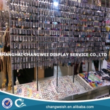 metal keychain display rack/earring display