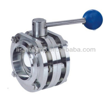 Three-piece Butterfly Valve