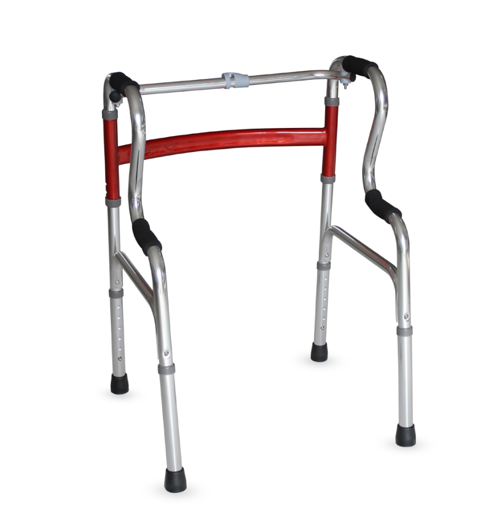 Factory supply Z034 aluminium foldable stair climbing walker walking aid