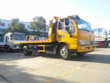 Rear recovery wrecker 6wheel lift wrecked tow truck