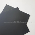 opaque black polycarbonate PC sheet matte