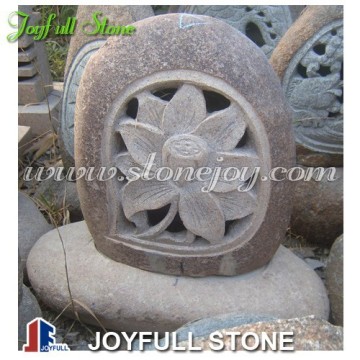 Boulder stone lamps, Decorative lawn lamps