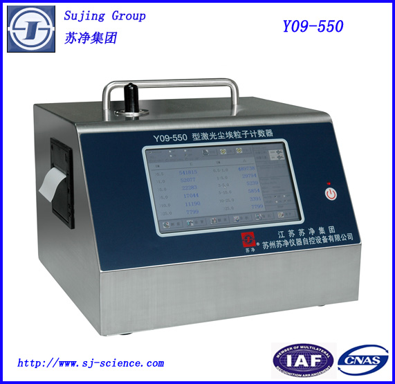 Y09-550 Laser Particle Counter 50L Large Flow Airbone Particle Counter