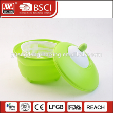 Haixng supermarket pp/ps plastic salad vegetable spinner wholesale