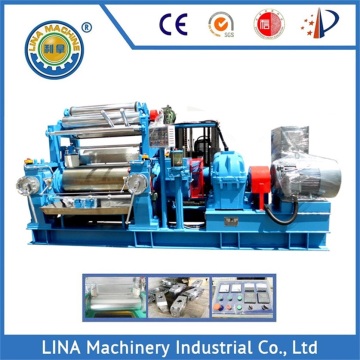 Two Roll Mill with Pneumatic Blocking Plate