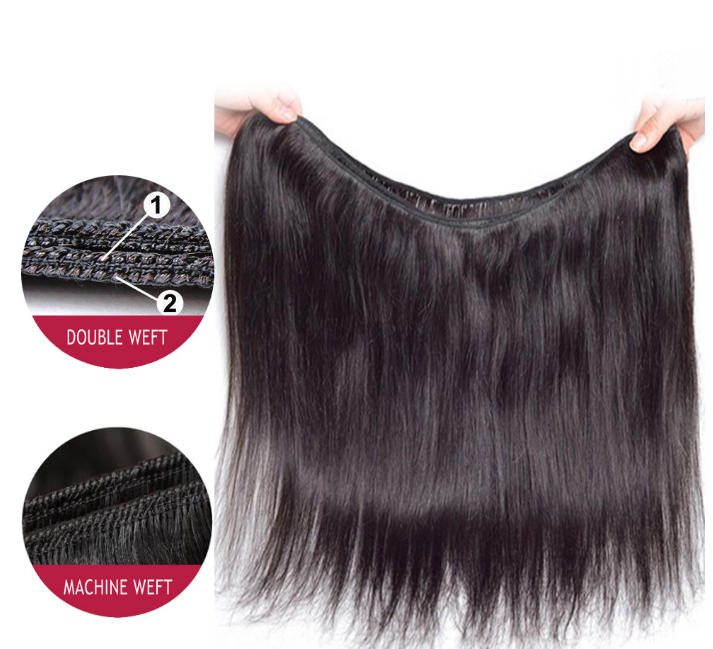 Human Hair 7x7 Lace Closure With Bundles Straight Hair Bundles With Closure Remy Brazilian Human Hair 3 Bundles With Closure