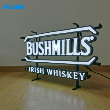 Luminous Electronic LED Signs for Bar Display