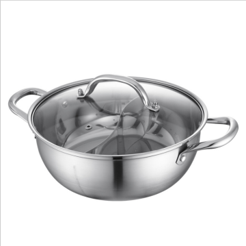 304 Stainless Steel Hot Pot with Divider