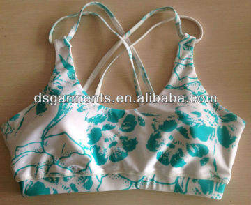Dongsen padded with thin strap sports bra