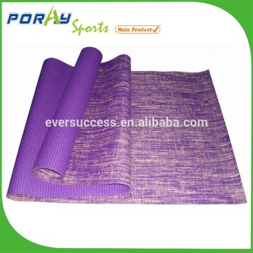 Natural Fabric Jute Yoga Mat ,custom jute mat manufacturer