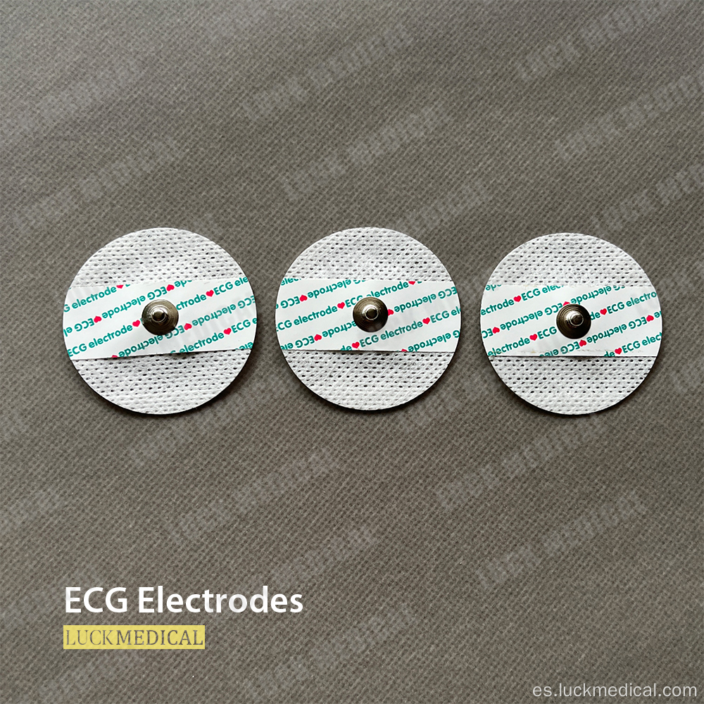 Electrodo ECG AG/AGCL desechable