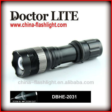 Q5 Military Led Zoom Flashlight