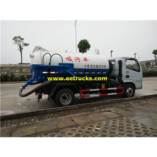 Dongfeng 4200L camiones cisterna de succión fecal