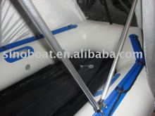 inflatable boat with tent